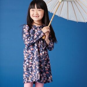 Tea Collection Hello Kitty Wrap Neck Dress size 12